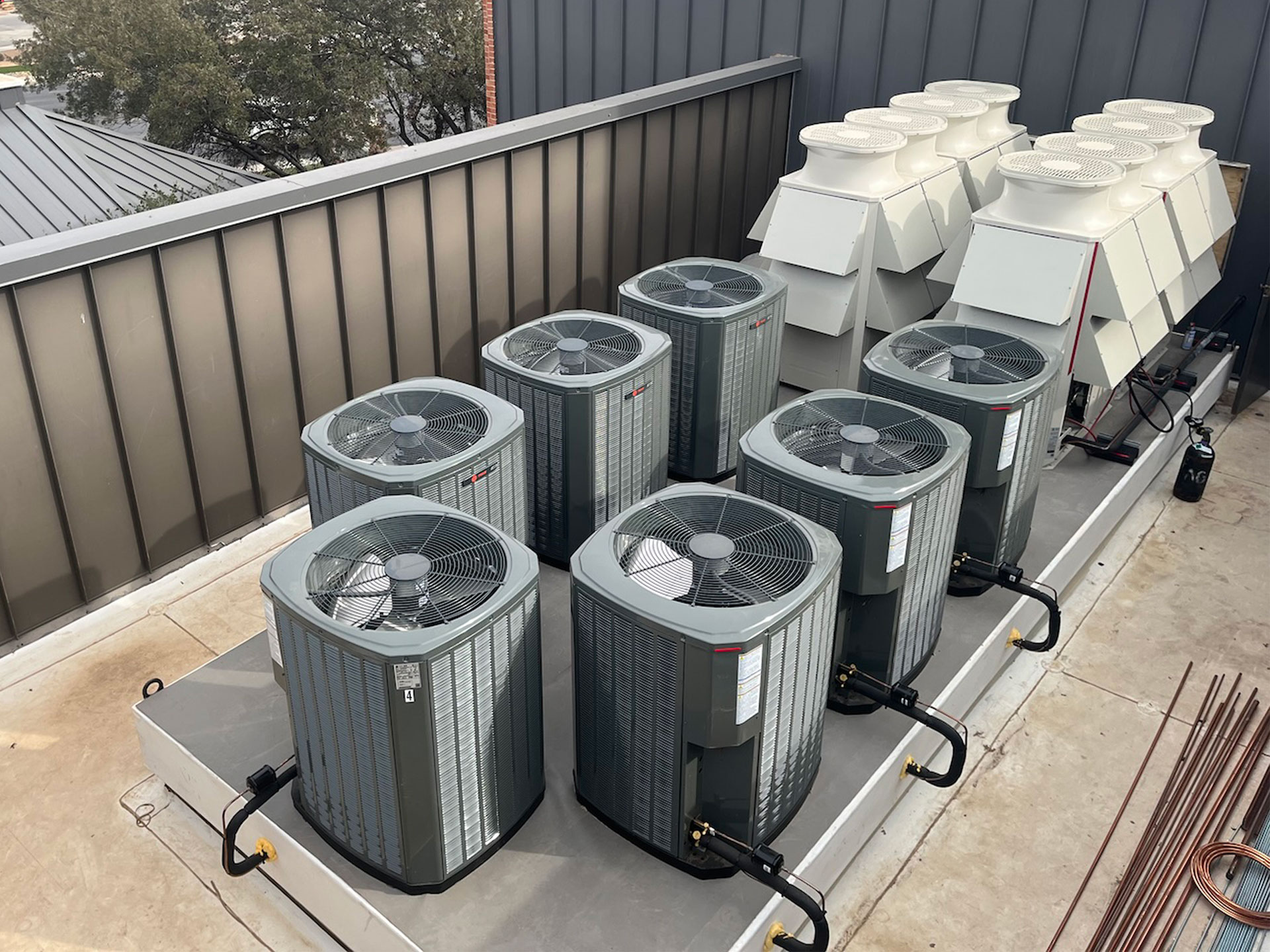 Commercial air conditioners